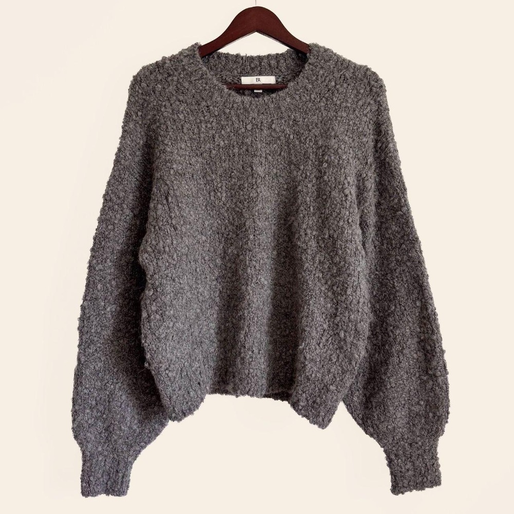 Banana Republic Alpaca Blend Bouclé Sweater